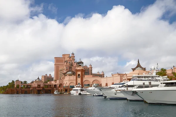 Das atlantis paradise island resort in nassau, bahamas — Stockfoto