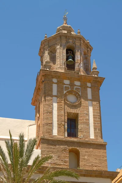 Detalhe da Arquitetura Histórica em Cádiz, Espanha — Fotografia de Stock