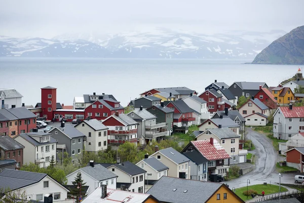 Honningswag Norwegen Juni 2017 Kultur Und Leben Der Nördlichsten Stadt — Stockfoto