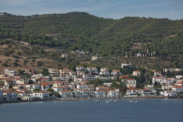 Spetsai Řecko Října 2017 Nádherné Historické Město Ostrově Spetses Tradičním — Stock fotografie