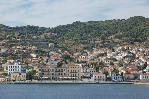 Spetsai Grecia Ottobre 2017 Magnifica Città Storica Nell Isola Spetses — Foto Stock