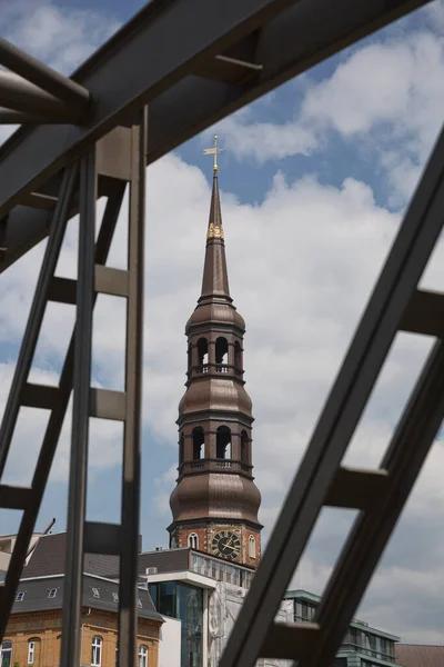 Historische Catherine Church Katharinenkirche Een Van Vijf Belangrijkste Lutherse Kerken — Stockfoto