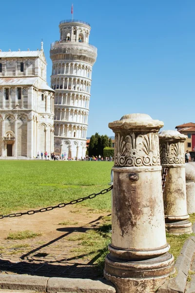 View of Leaning tower of Pisa, Italy — Stock Photo, Image