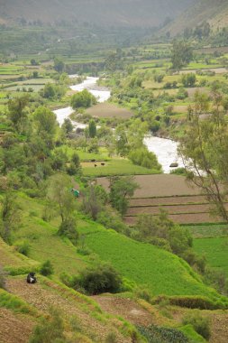 Inca bahçeleri ve Chili nehir, Arequipa üzerinde göster