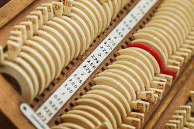 gözlükçü deneme çerçeveler ve deneme lensler dizi