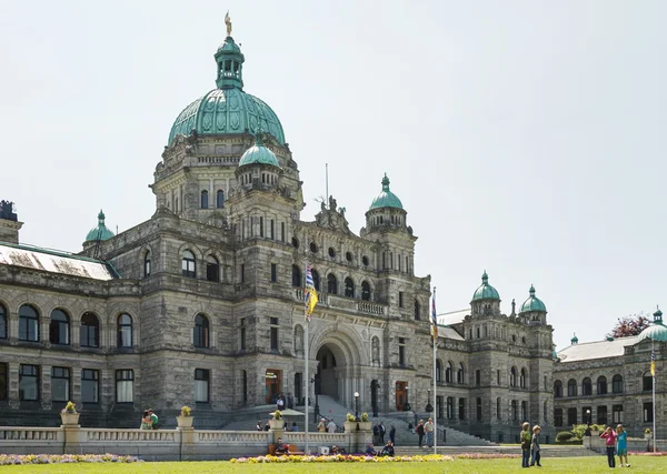 Вікторія, Британська Колумбія, Канада - 19 травня: Канадський парламент — стокове фото