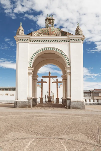 Basílica de Nossa Senhora de Copacabana Bolívia — Fotografia de Stock