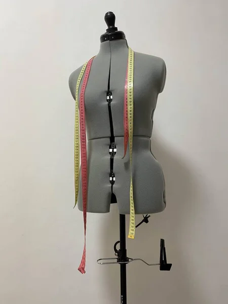 Model giysileri için gri terzilik mankeni
