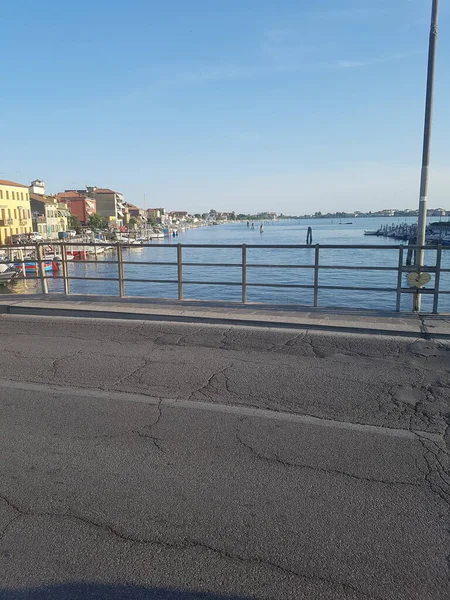 Гарний Вид Море Chioggia Italy — стокове фото