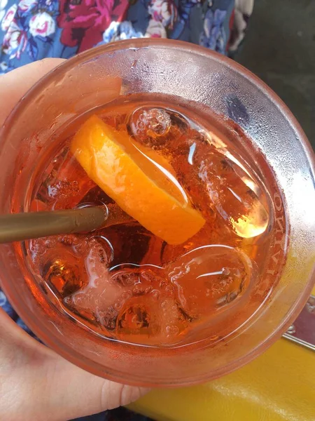 Αλκοολούχο Κοκτέιλ Στην Chioggia Italy — Φωτογραφία Αρχείου