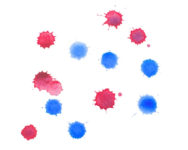 Watercolor blots — Stock Photo, Image