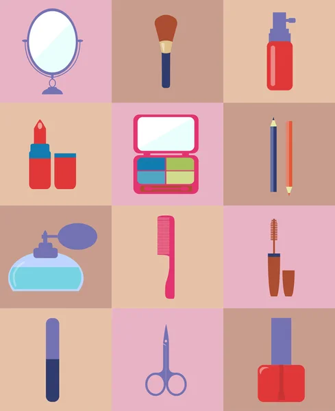 Cosmetic icons — Stock Photo, Image