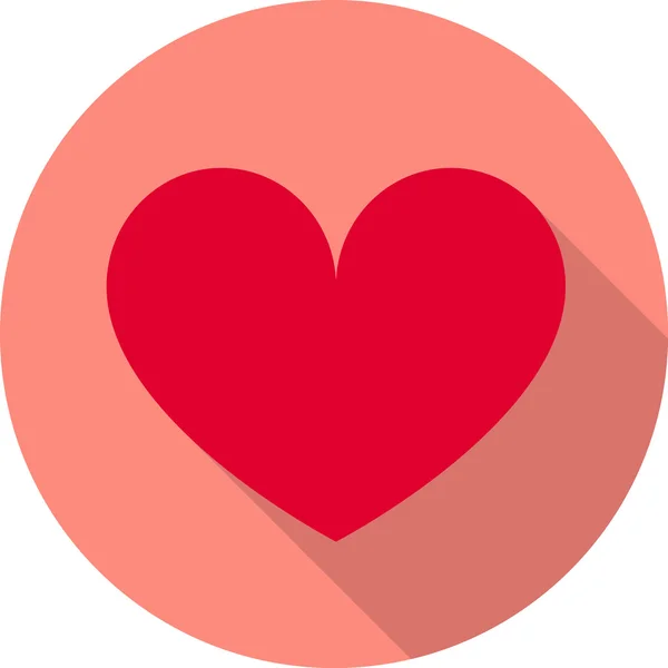 Heart in circle Icon Color Variations Valentine's Day, love — ストック写真