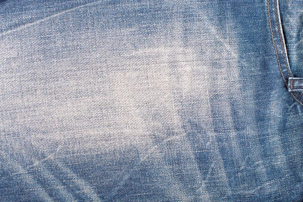 Blue Denim Texture, Background, Jeans — Stock Photo, Image