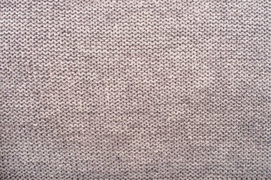 Örgü yün doku arka plan gri.