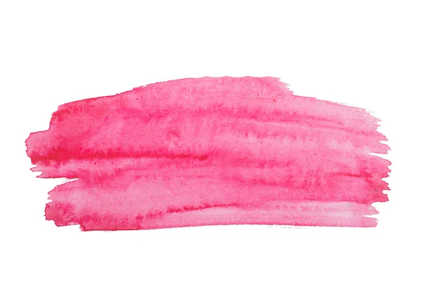 Ακουαρέλα. Αφηρημένο ζωγραφισμένα εγκεφαλικό επεισόδιο σε χαρτί ακουαρέλα. — Φωτογραφία Αρχείου