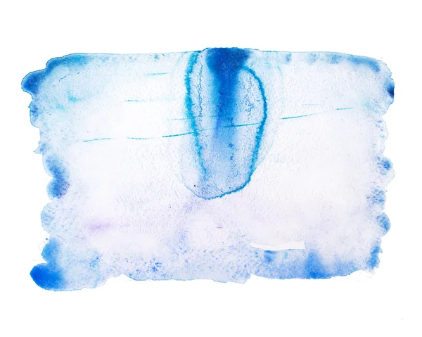 Aquarela. Curso pintado abstrato em papel aquarela . — Fotografia de Stock