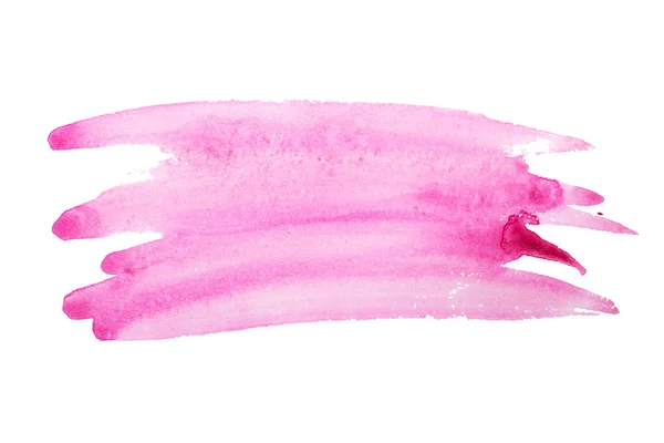 Acuarela. Carrera pintada abstracta sobre papel acuarela . — Foto de Stock