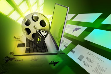 laptop ile reel