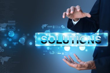 İşadamı ile word çözümünü