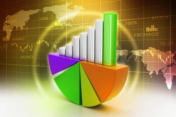 Gráfico de negocios — Foto de Stock