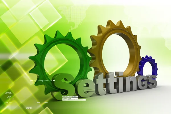 Tools and settings icon — Stock Photo, Image