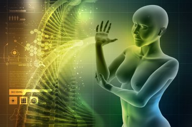 acı dirseğiyle dokunmadan kadın