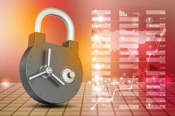 Concepto de seguridad de datos — Foto de Stock