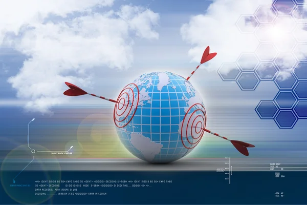 Doel van de wereld — Stockfoto