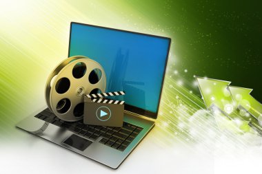 laptop ile reel