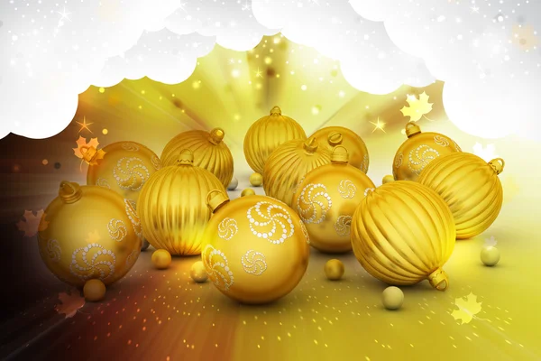 Christmas baubles — Stock Photo, Image