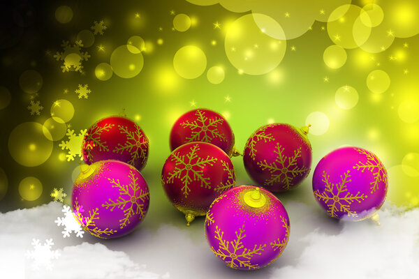 Christmas baubles