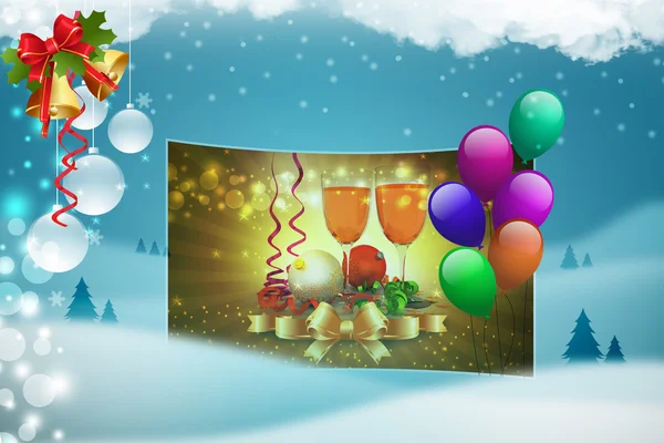 Christmas party celebration — Stock Photo, Image