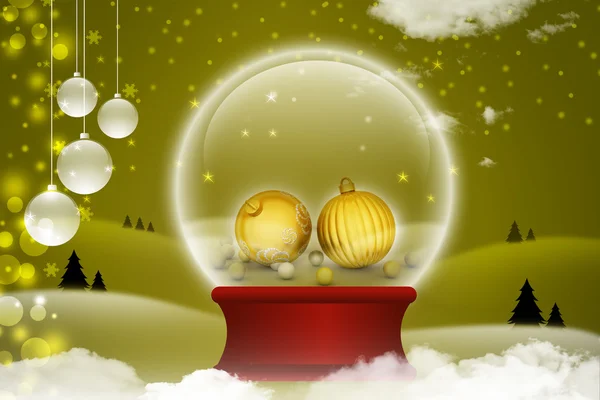 Christmas baubles — Stock Photo, Image