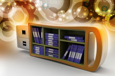 Dosya klasörleri ile USB götürmek