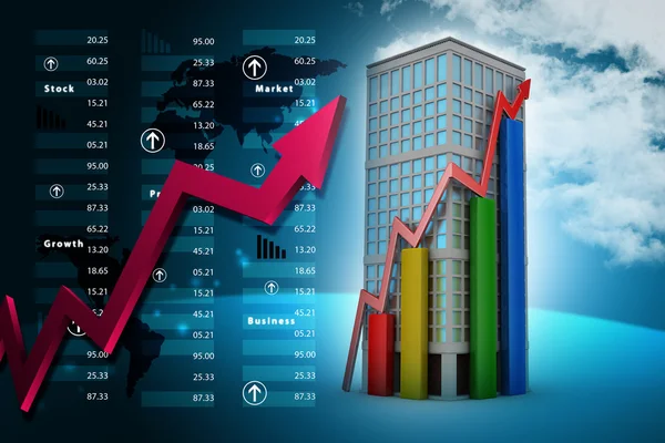 Crecimiento industrial — Foto de Stock