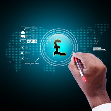 Pound işareti yazma el