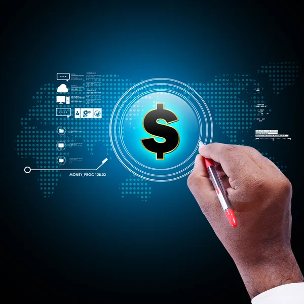 El yazma dolar işareti