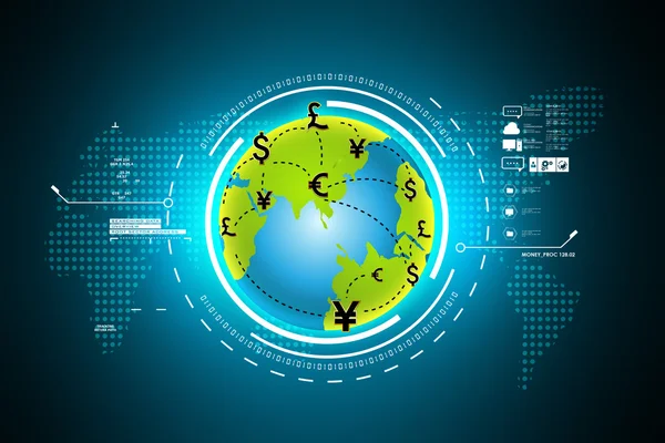 Küre para birimi işaretiyle