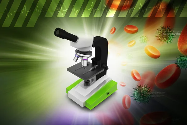 Optische professionele Microscoop — Stockfoto