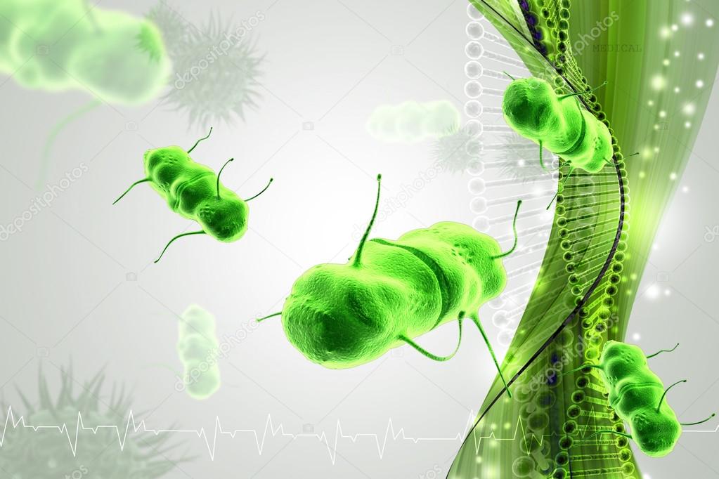 bacteria cells background