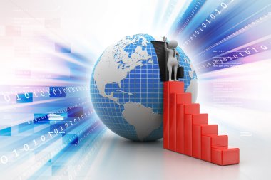 büyüme için giden adam