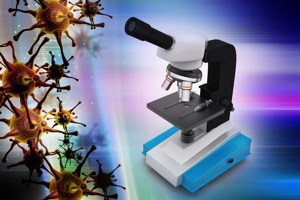 Optische professionele Microscoop — Stockfoto