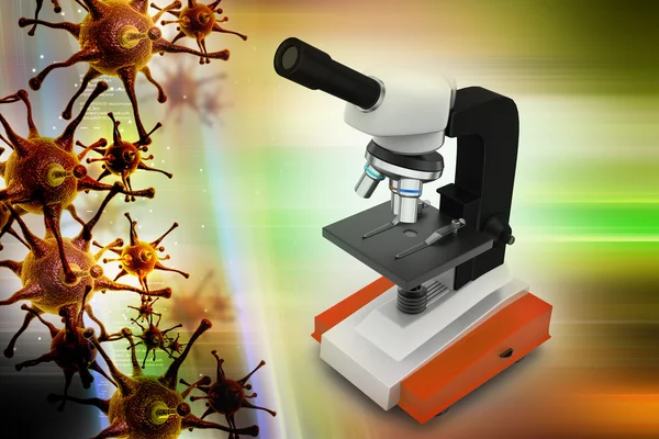 Optische professionele Microscoop — Stockfoto
