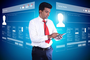 Adam stetoskop ve tablet pc ile