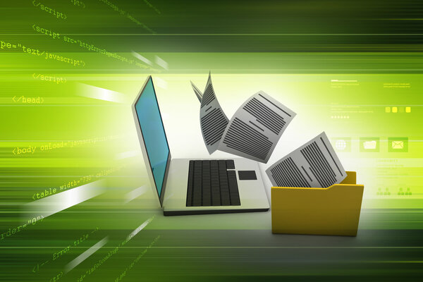 Data transferring concept