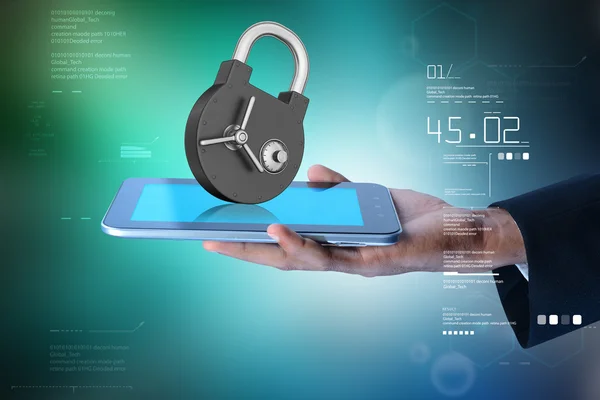 Concepto de seguridad de datos — Foto de Stock