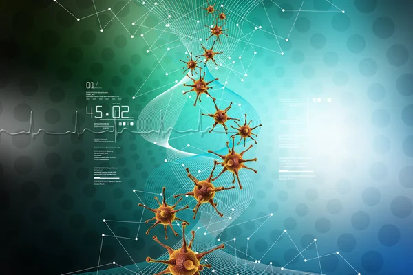 bakteri hücre arka plan