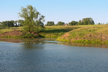 öğleden sonra göl