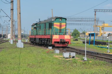 lokomotif tren istasyonu
